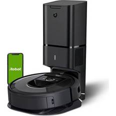 Bagless Robot Vacuum Cleaners iRobot Roomba i7550+ Black