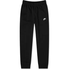 Nike Unisex Trousers & Shorts Nike Sportswear Club Fleece Joggers - Black/White