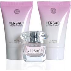 Versace Unisex Gift Boxes Versace Bright Crystal Gift Set EdT 5ml + Shower Gel 25ml + Body Lotion 25ml