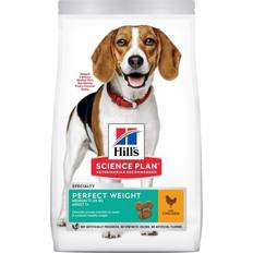 Hill's Dogs - Dry Food Pets Hill's Science Plan Perfect Weight Medium Adult Dog Food with Chicken 12Kg 12