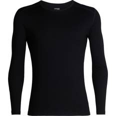 Icebreaker Merino 260 Tech Long Sleeve Crewe Thermal Top Men - Black