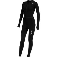 Skiing - Women Base Layer Sets Aclima Warmwool Overall Women - Jet Black