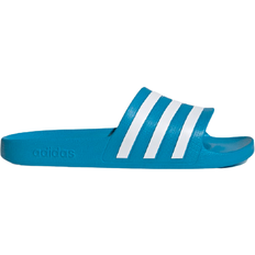 44 ½ Slides Adidas Adilette Aqua - Solar Blue/Cloud White