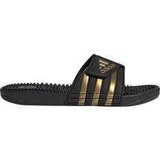 44 ½ Slides Adidas Adissage Slides - Core Black/Gold Metallic