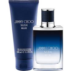 Jimmy Choo Men Gift Boxes Jimmy Choo Man Blue Gift Set EdT 50ml + Shower Gel 100ml
