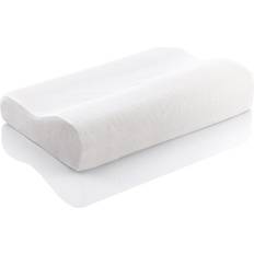 Memory foam Ergonomic Pillows InnovaGoods Neck Ergonomic Pillow White (48x29cm)