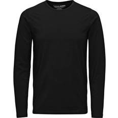Jack & Jones Simple Long Sleeved T-shirt - Black