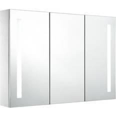 Lighting Bathroom Mirror Cabinets vidaXL 725527