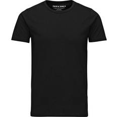 Jack & Jones Men T-shirts & Tank Tops Jack & Jones Basic O-Neck Regular Fit T-Shirt - Black/Black