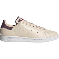 Beige - Women - adidas Stan Smith Trainers Adidas Stan Smith W - Linen/Cloud White/Noble Purple