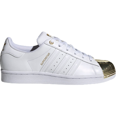 Women - adidas Superstar Shoes adidas Superstar Metal Toe W - Cloud White/Cloud White/Gold Metallic