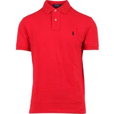 Polo Ralph Lauren Red T-shirts & Tank Tops Polo Ralph Lauren Slim Fit Mesh Polo Shirt - Spring Melon Heather