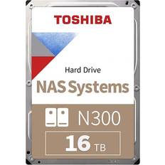 Toshiba 3.5" - HDD Hard Drives - Internal Toshiba N300 HDWG31GUZSVA 512MB 16TB