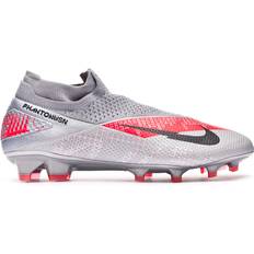 Nike Phantom Vision 2 Elite Dynamic Fit FG M - Metallic Bomber Grey/Particle Grey/Laser Crimson/Black