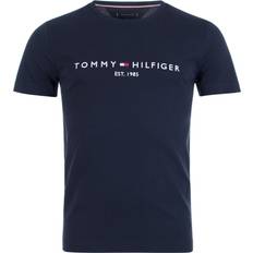 Organic - Organic Fabric T-shirts & Tank Tops Tommy Hilfiger Logo T-shirt - Sky Captain