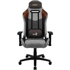 AeroCool Duke AeroSuede Gaming Chair - Black/Grey