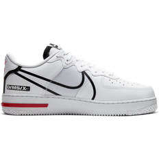 Nike Air Force 1 React M - White/University Red/Black