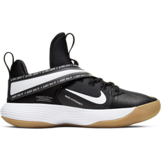 13.5 - Unisex Volleyball Shoes Nike React HyperSet - Black/Gum Light Brown/White