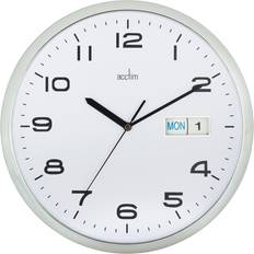 Silver Wall Clocks Acctim 21027 Wall Clock 32cm