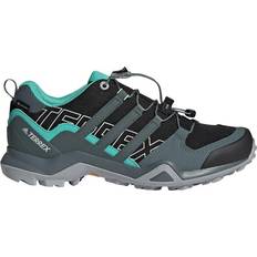 Women - adidas Terrex Free Hiker Sport Shoes adidas Terrex Swift R2 GTX W - Core Black/Blue Oxide/Acid Mint
