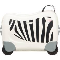 Yellow Children's Luggage Samsonite Dream Rider Spinner Zebra Zeno 50cm