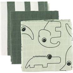 Done By Deer Burp Cloth 3-pack Deer Friends