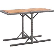 Beige Garden Table vidaXL 46457