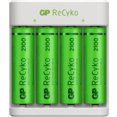 GP Batteries ReCyko Standard Battery Charger E411 2100mAh 4xAA