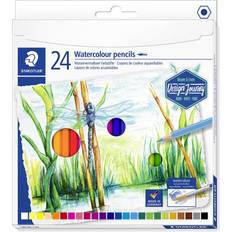 Water Based Aquarelle Pencils Staedtler 146 10C Watercolour Pencil 24-pack