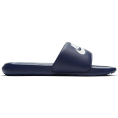 Blue Slides Nike Victori One - Midnight Navy/White