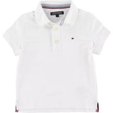 Tommy Hilfiger Boys Polo Shirts Tommy Hilfiger Boy's Classic Short Sleeve Polo Shirt - Bright White (KB0KB03975123)