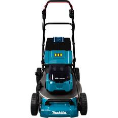 Makita With Collection Box - With Mulching Battery Powered Mowers Makita DLM530Z Solo Battery Powered Mower