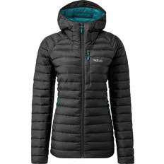 Rab womens jacket Rab Women's Microlight Alpine Long Jacket - Black