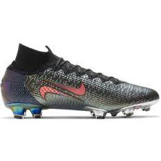 Nike Mercurial Mbappé Superfly 7 Chosen 2 Elite FG - Black/Fierce Purple/Metallic Silver/Flash Crimson