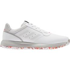 Unisex - White Golf Shoes adidas S2G SL - Cloud White/Grey One/Crew Red