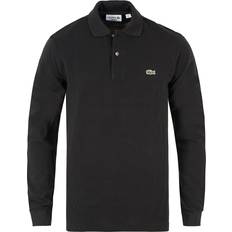 Lacoste Long Sleeve Classic Fit Polo Shirt - Black