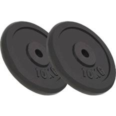 vidaXL Weight Plate 30mm 2x10kg