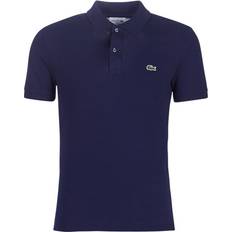 Lacoste Blue - Men Clothing Lacoste Petit Piqué Slim Fit Polo Shirt - Navy Blue