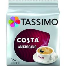 Tassimo Coffee Tassimo Costa Americano 144g 16pcs 5pack