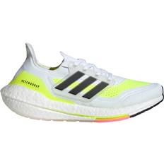 Adidas UltraBOOST 21 W - Cloud White/Core Black/Solar Yellow