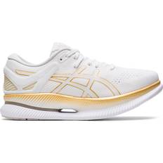 Gold - Women Running Shoes Asics Metaride W - White/Pure Gold