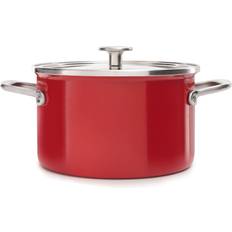 KitchenAid Steel Core Enamel with lid 3.7 L 20 cm