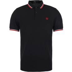 Fred Perry M Polo Shirts Fred Perry Twin Tipped Polo Shirt - Navy/White/Red