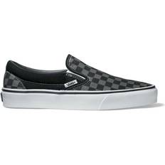 Vans Checkerboard Trainers Vans Checkerboard Classic Slip-On W - Black/Pewter Checkerboard