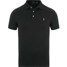 Polo Ralph Lauren Polo Shirts Polo Ralph Lauren Slim Fit Soft Touch Pima Polo T-Shirt - Black