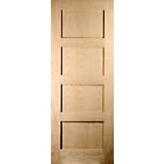 R Interior Doors Wickes 4 panel Shaker 165757 Interior Door L, R (68.6x198.1cm)