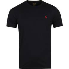 Polo Ralph Lauren T-shirts Polo Ralph Lauren Jersey Crewneck T-shirt - RL Black