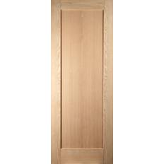 Jeldwen 1 panel Shaker Oak Interior Door L, R (68.6x198.1cm)