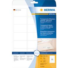 Herma Transparent Film Labels A4