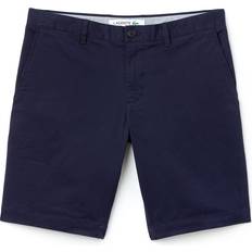 Lacoste Slim Fit Stretch Gabardine Shorts - Navy Blue